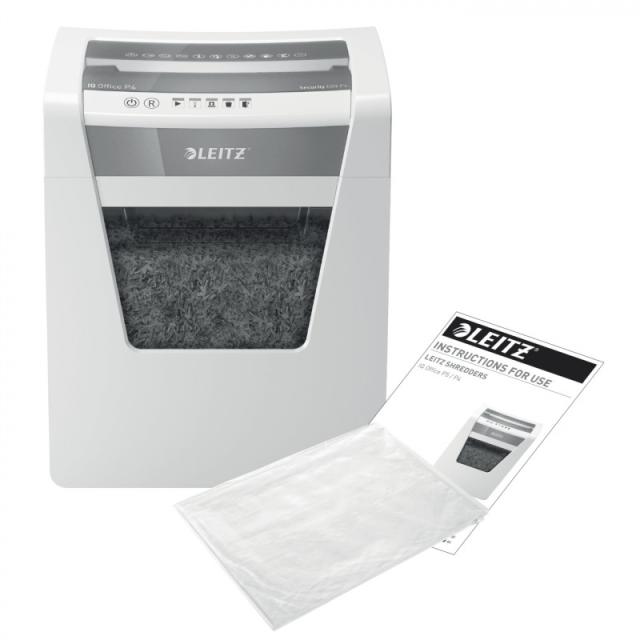 Leitz - 80030000 triturador de papel Corte cruzado 55 dB 22,3 cm Blanco