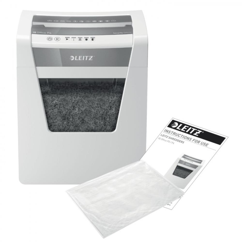 Leitz - 80030000 triturador de papel Corte cruzado 55 dB 22,3 cm Blanco