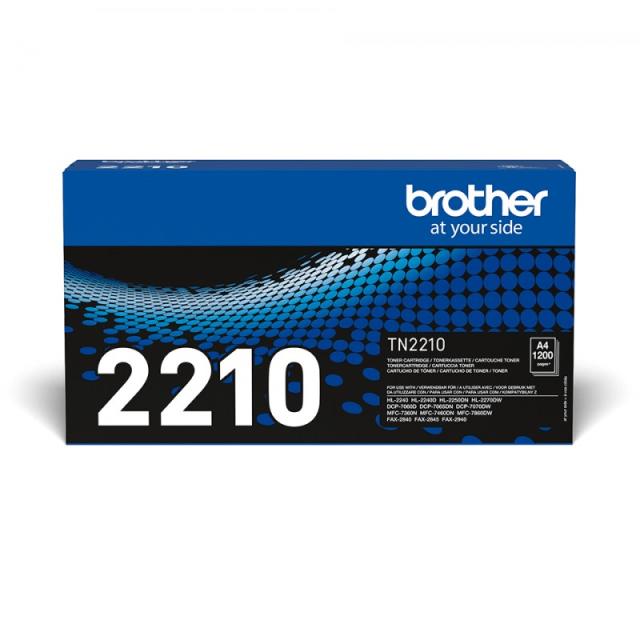 Brother - TN-2210 cartucho de tóner 1 pieza(s) Original Negro