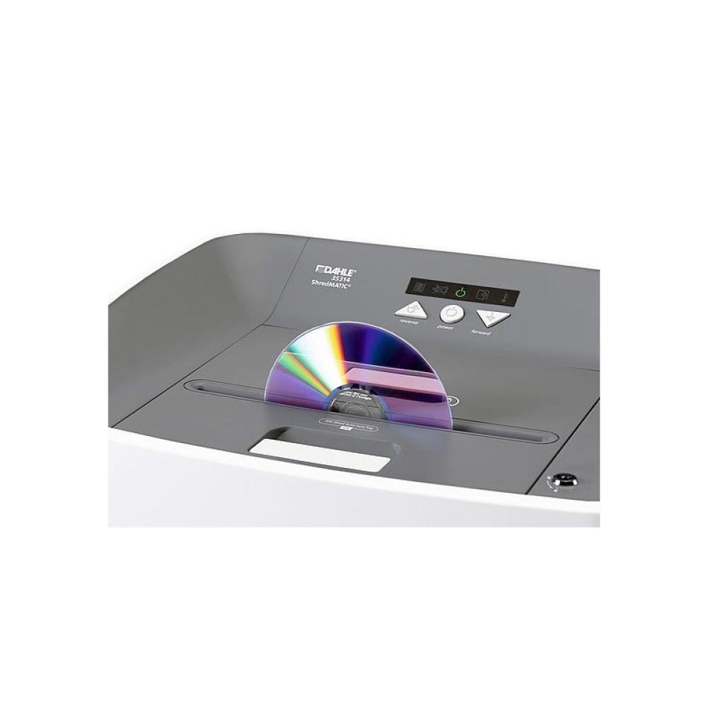 Dahle - ShredMATIC 300 triturador de papel Microcorte 60 dB 22 cm Blanco