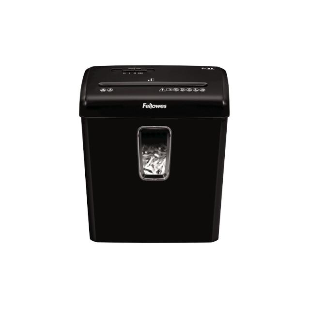 Fellowes - Powershred P-30C triturador de papel Corte cruzado 22 cm Negro