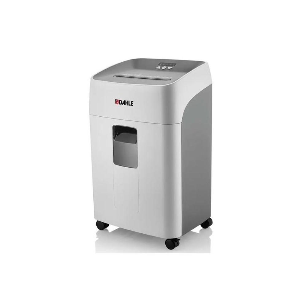 Dahle - Deskside 504P triturador de papel Microcorte 60 dB 24 cm Gris, Blanco