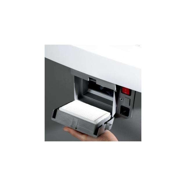 Dahle - 104air triturador de papel Corte en tiras 47 dB 24 cm Gris