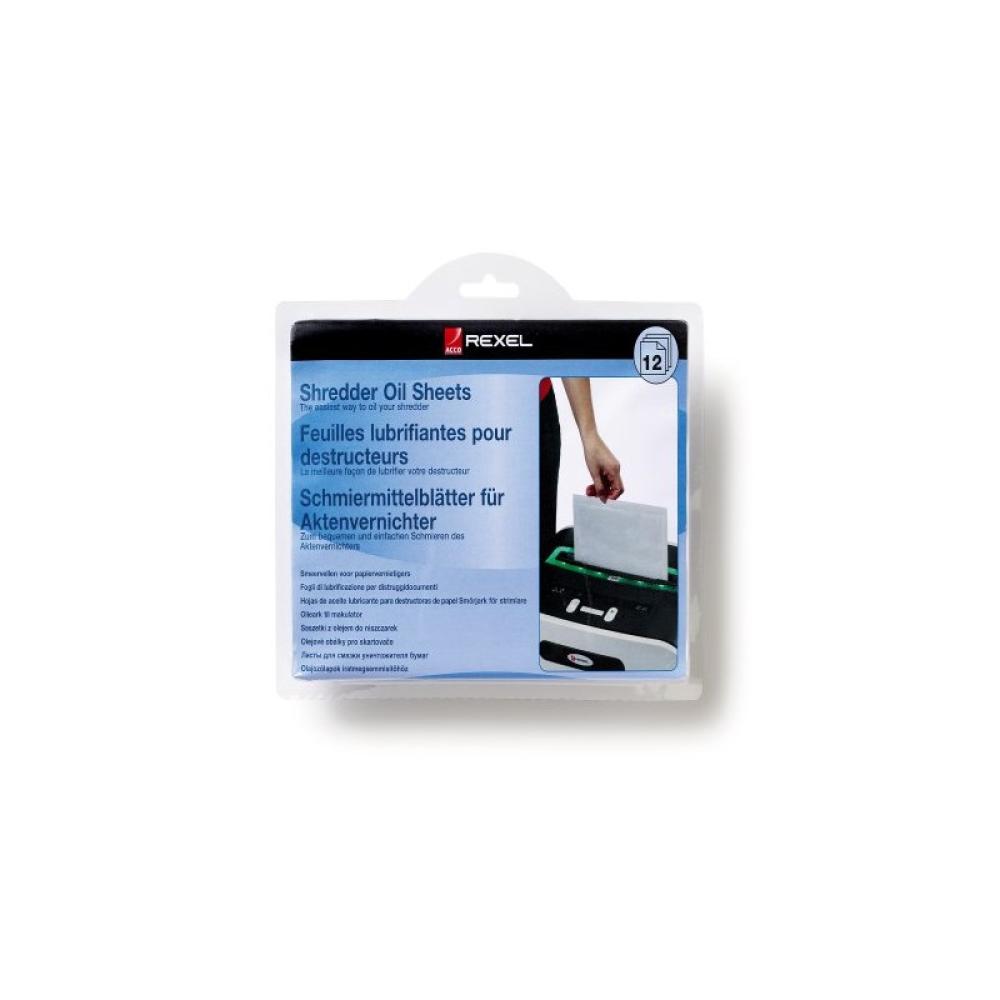 Rexel - Láminas lubricantes para destructora (20)