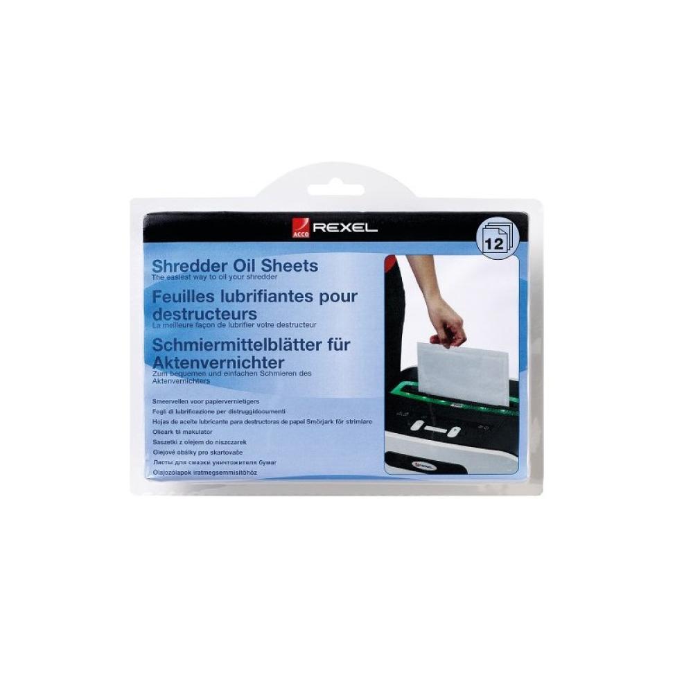 Rexel - Láminas lubricantes para destructora (20)