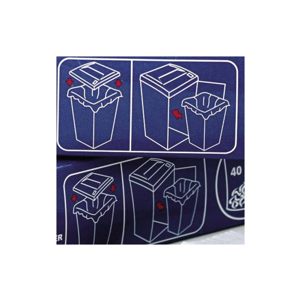 Rexel - Bolsas de plástico para destructoras AS1000 (100)