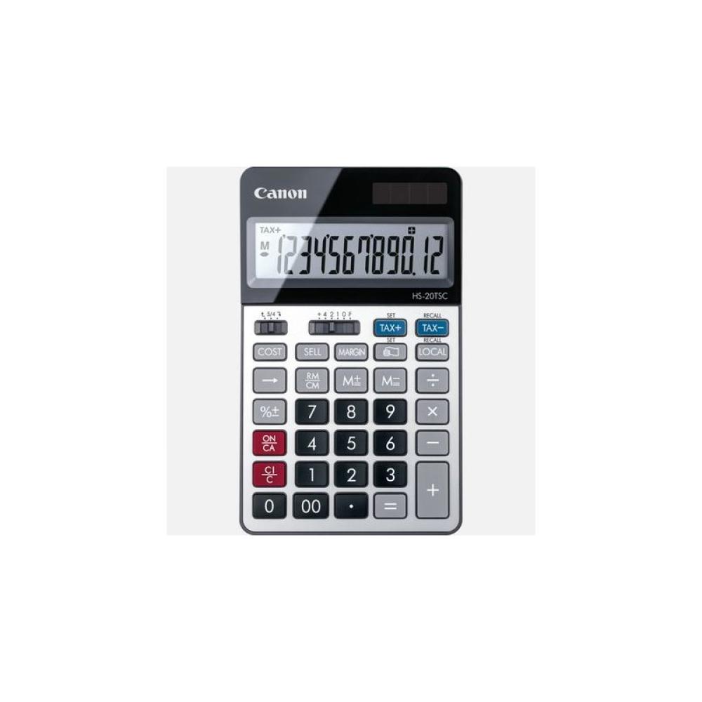 Canon - HS-20TSC calculadora Escritorio Calculadora financiera Negro, Plata