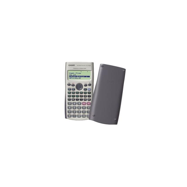Casio - FC-100V calculadora Bolsillo Calculadora financiera Gris