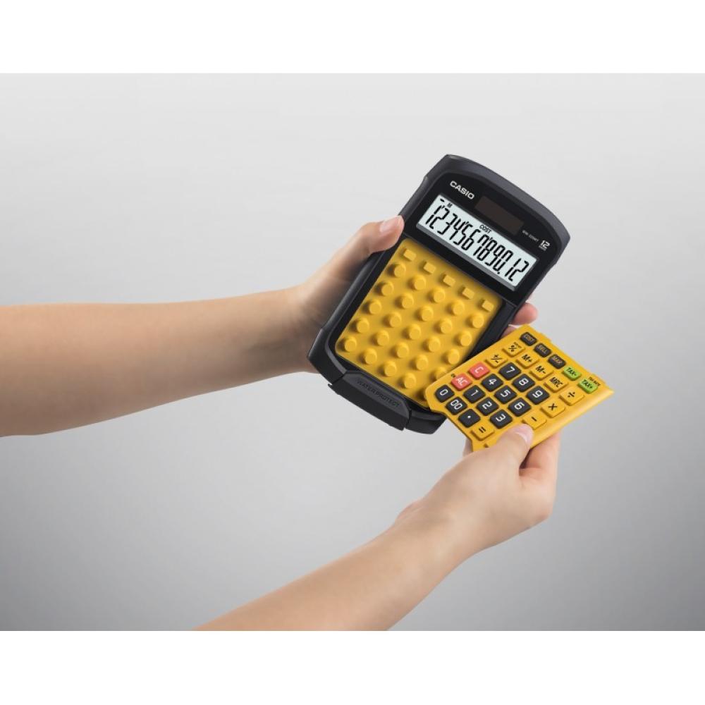 Casio - WM-320MT calculadora Bolsillo Pantalla de calculadora Negro, Amarillo