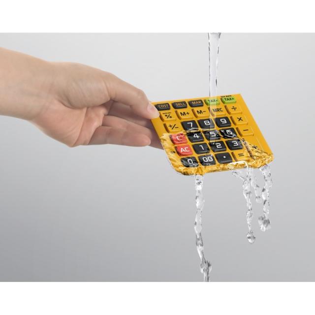 Casio - WM-320MT calculadora Bolsillo Pantalla de calculadora Negro, Amarillo