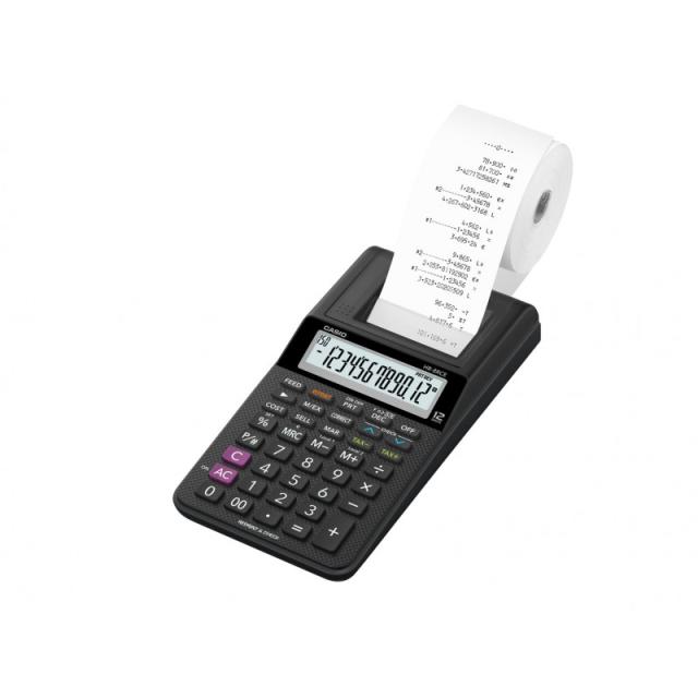 Casio - HR-8RCE calculadora Escritorio Calculadora de impresión Negro