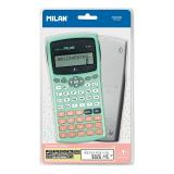 Milan - M240 calculadora Bolsillo Calculadora científica Negro, Plata, Turquesa