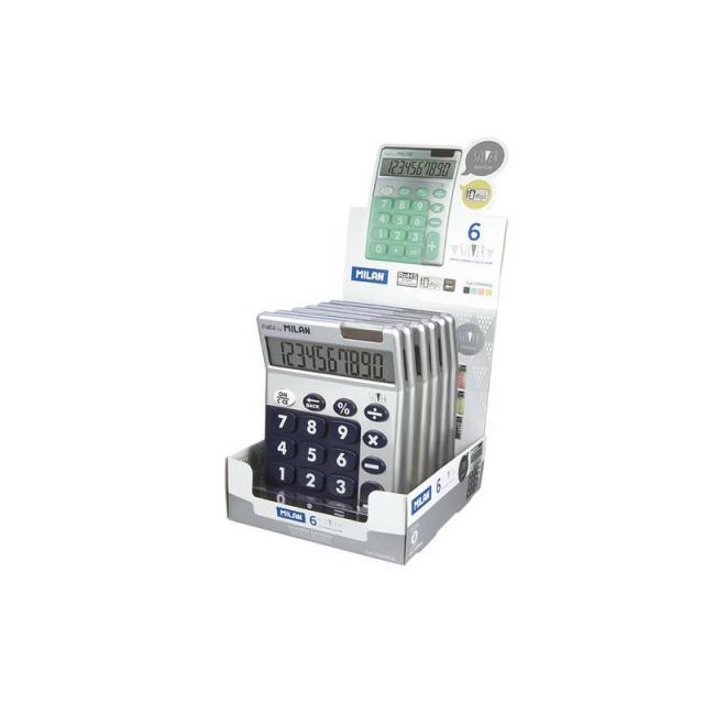 Milan - 159906SL calculadora Escritorio Pantalla de calculadora Multicolor