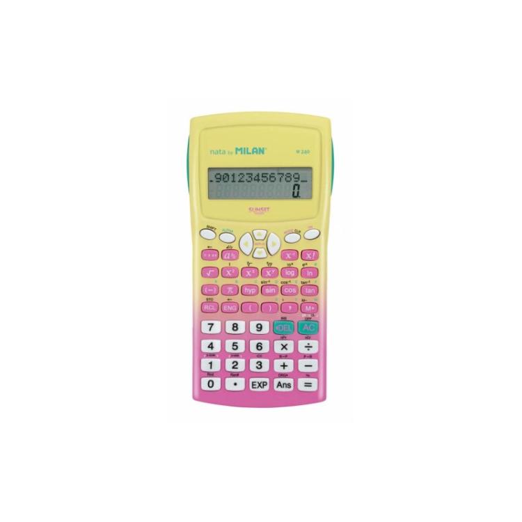 Milan - 159110SNPBL calculadora Escritorio Calculadora básica Rosa, Amarillo