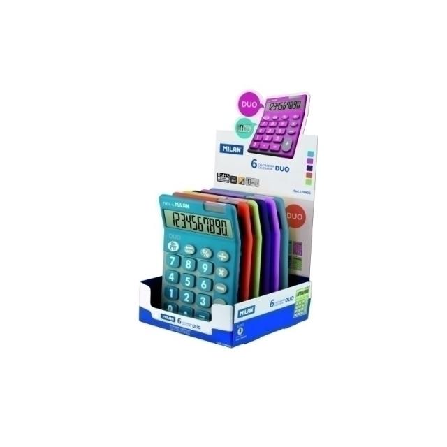 Milan - Duo calculadora Escritorio Calculadora básica Colores surtidos