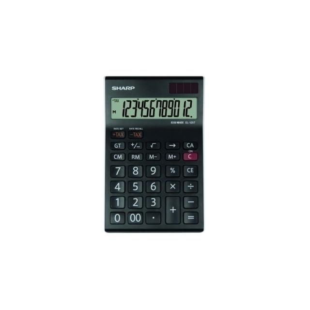 Sharp - CALCULADORA SOBR.SHARP 12 DIG. EL-125T