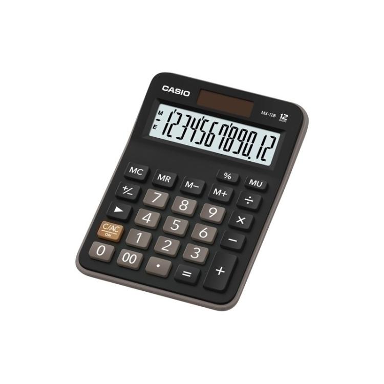 Casio - MX-12B calculadora Bolsillo Calculadora básica Negro