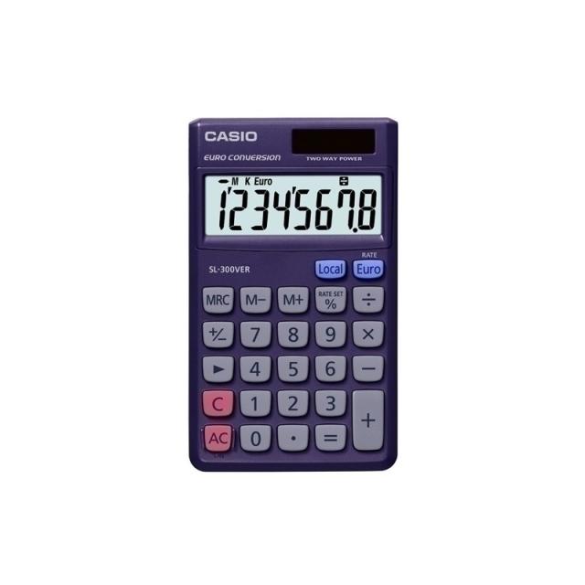 Casio - CALCULADORA BOLS.CASIO 8 DIG. SL-300VER