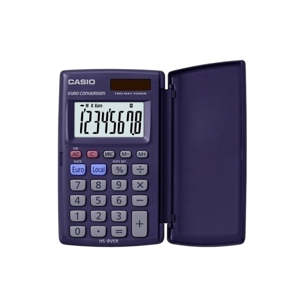 Casio - CALCULADORA BOLS.CASIO 8 DIG. HS-8VER