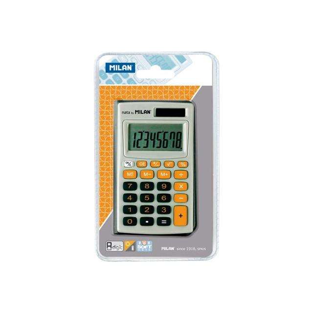 Milan - CALCULADORA 8 DIG FUNDA TECLAS NA MILAN 150208OBL