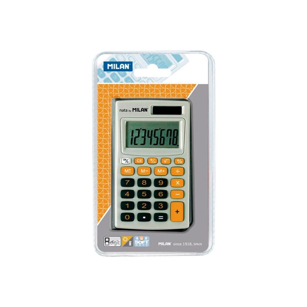 Milan - CALCULADORA 8 DIG FUNDA TECLAS NA MILAN 150208OBL