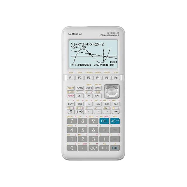 Casio - FX-9860GIII calculadora Bolsillo Calculadora gráfica Blanco