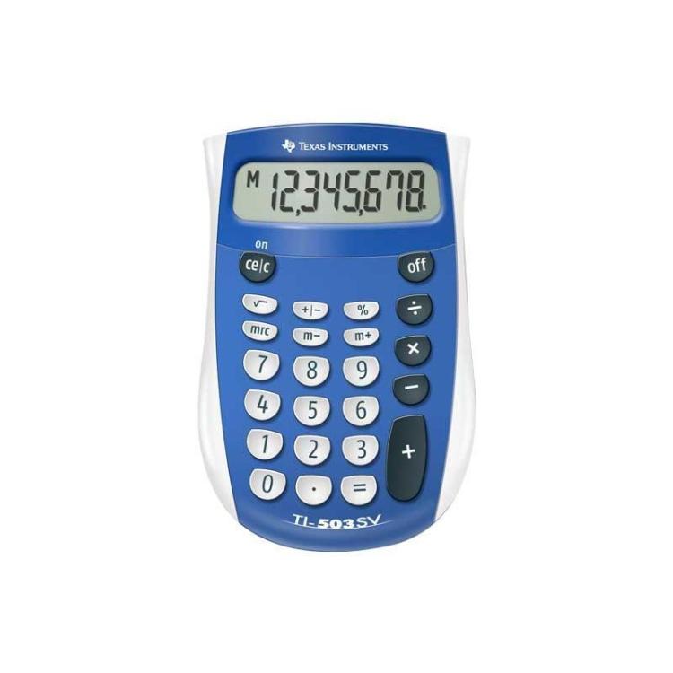 Texas Instruments - CALCULADORA BOLSILLO TEXAS TI-503 SV 8 DIG