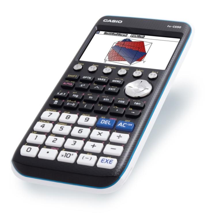 Casio - FX-CG50 calculadora Bolsillo Calculadora gráfica Negro