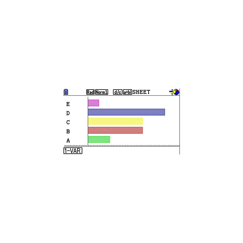 Casio - FX-CG50 calculadora Bolsillo Calculadora gráfica Negro