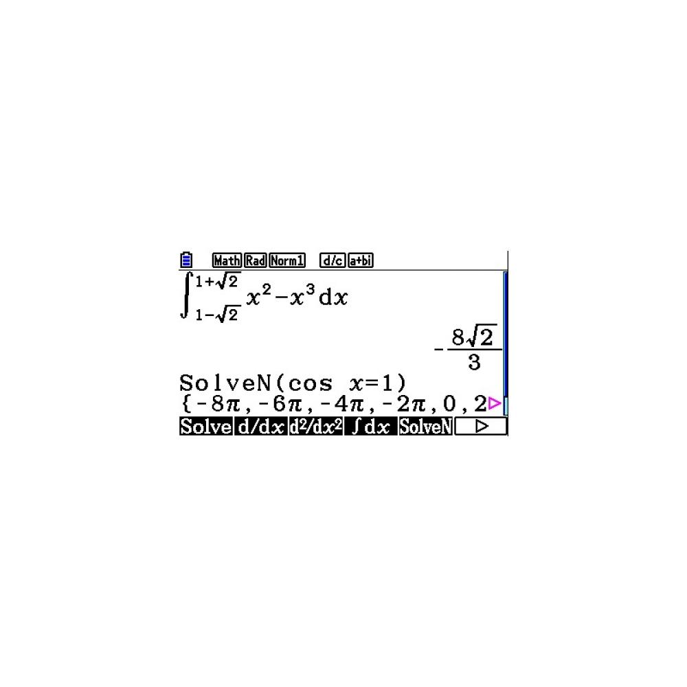 Casio - FX-CG50 calculadora Bolsillo Calculadora gráfica Negro