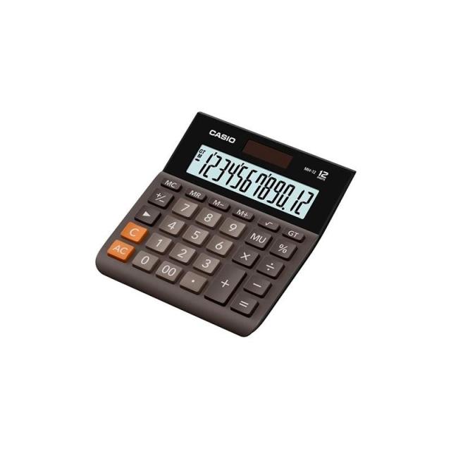 Casio - CASIO CALCULADORA DE OFICINA SOBREMESA 12 DÍGITOS NEGRO MH-12B