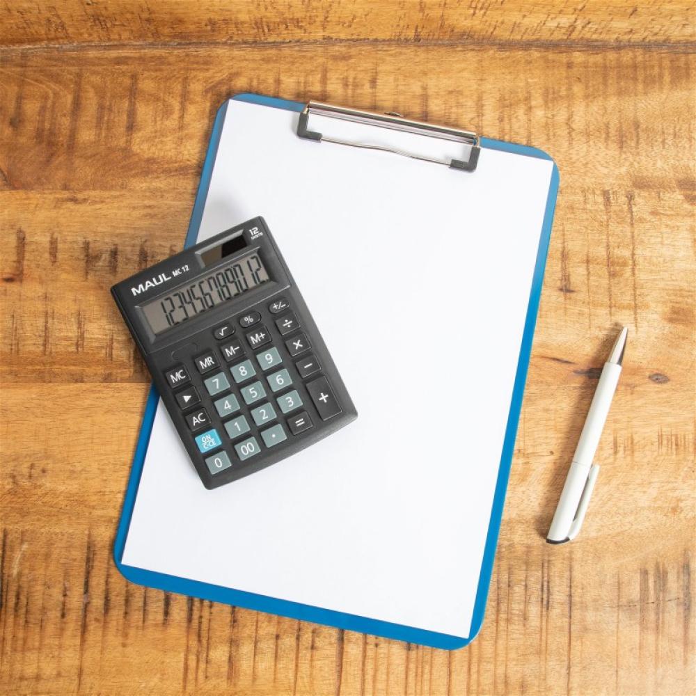 MAUL - MC 12 calculadora Bolsillo Pantalla de calculadora Negro