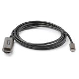 StarTech.com - Cable 2m USB C a HDMI 4K de 60Hz con HDR10 - Adaptador de Vídeo USB Tipo C a HDMI 2.0b Ultra HD 4K - Convertidor