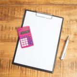 MAUL - M 8 calculadora Bolsillo Calculadora básica Rosa