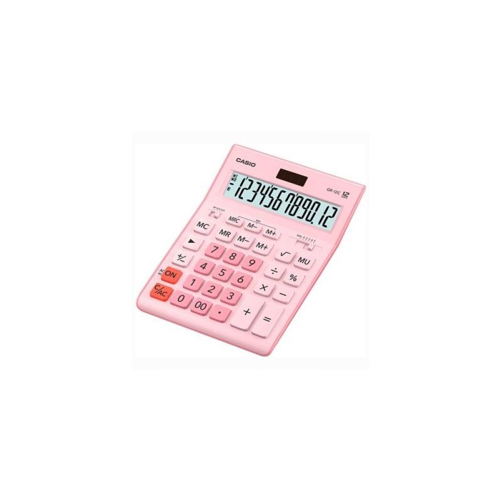 Casio - GR-12C-PK calculadora Escritorio Calculadora básica Rosa