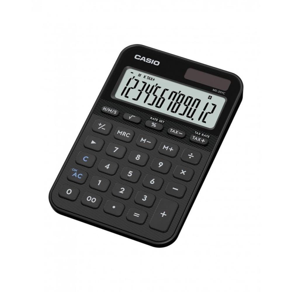 Casio - MS-20YC calculadora Escritorio Calculadora básica Negro