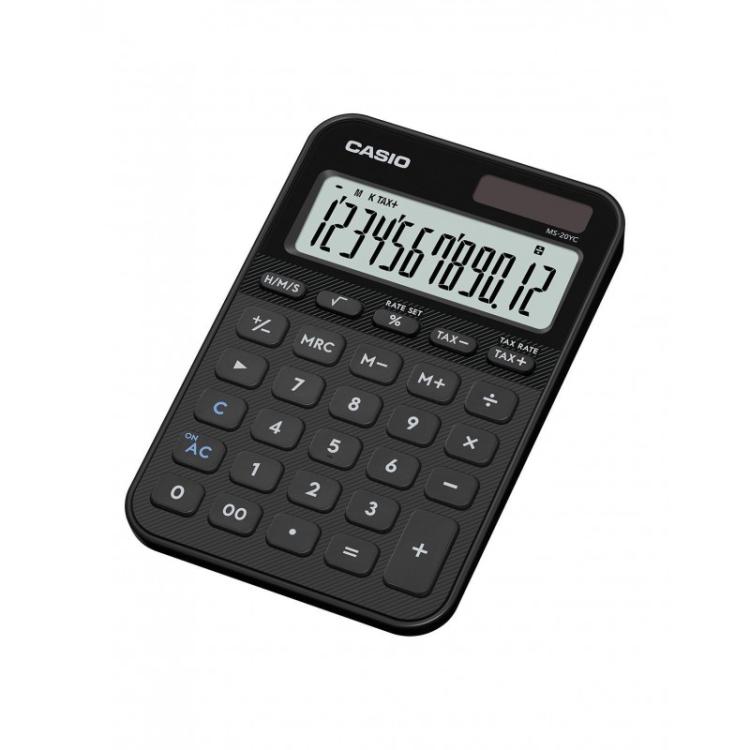 Casio - MS-20YC calculadora Escritorio Calculadora básica Negro
