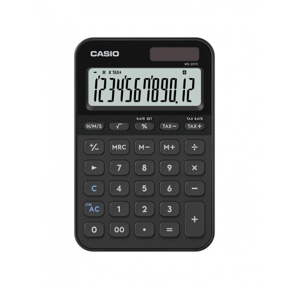 Casio - MS-20YC calculadora Escritorio Calculadora básica Negro