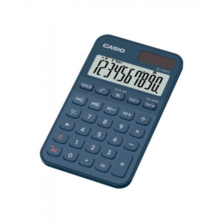 Casio - SL-310YC calculadora Bolsillo Calculadora básica Marina