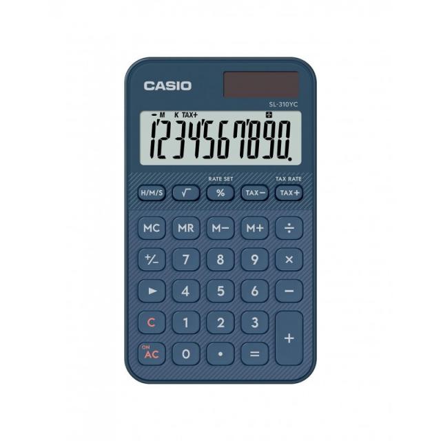 Casio - SL-310YC calculadora Bolsillo Calculadora básica Marina