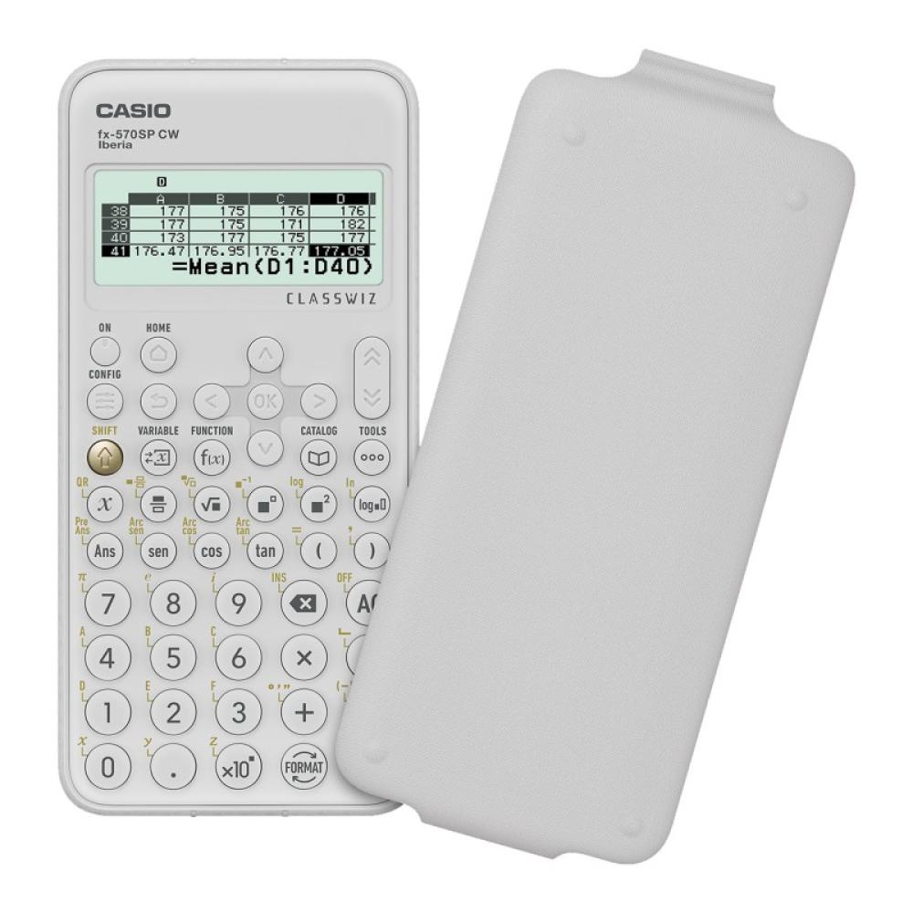 Casio - FX-570SPX CW calculadora Bolsillo Calculadora científica Blanco