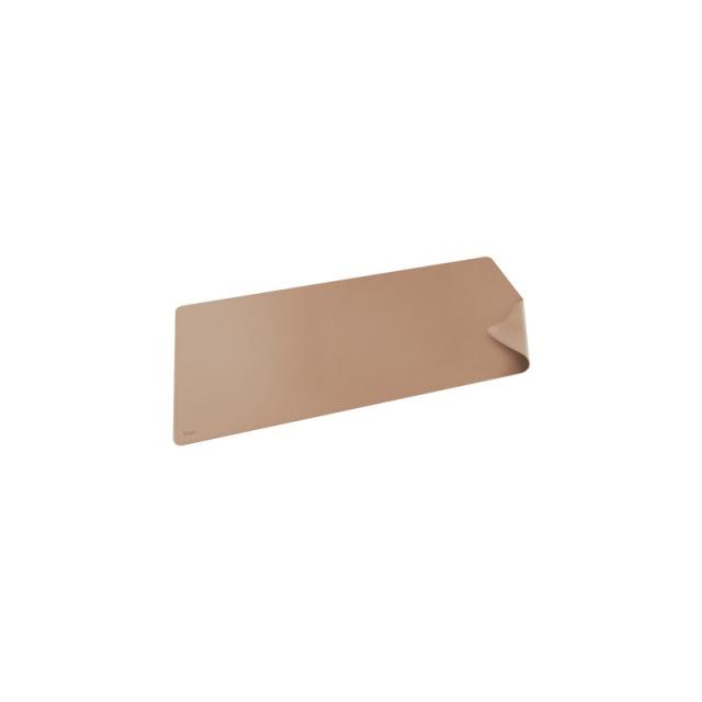 Trust - Benya XXL protector de escritorio Cloruro de polivinilo (PVC) Beige