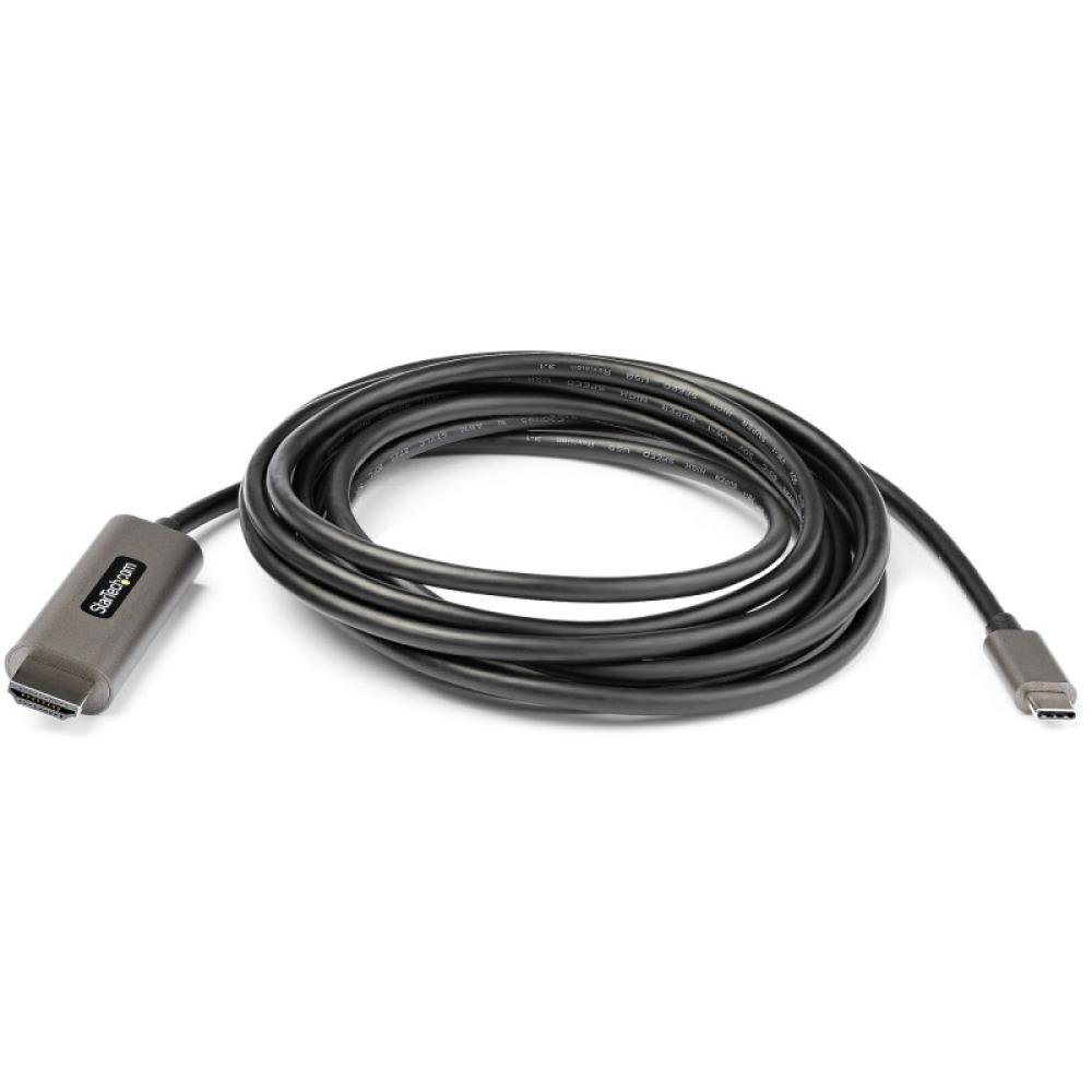 StarTech.com - Cable 3m USB C a HDMI 4K de 60Hz con HDR10 - Adaptador de Vídeo USB Tipo C a HDMI 2.0b Ultra HD 4K - Convertidor