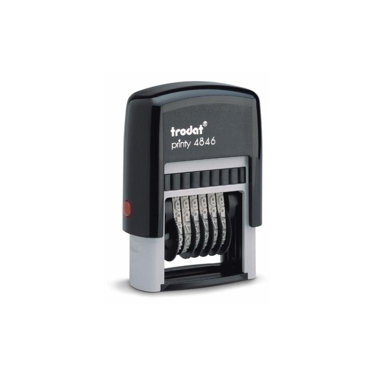 Trodat - NUMERADOR e.A. TRODAT 4846 (4 mm. 6 bd)