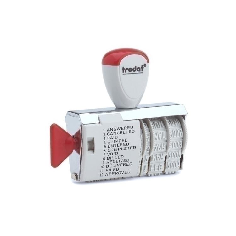 Trodat - FECHADOR MANUAL TRODAT 1117 4 mm FC 12TX