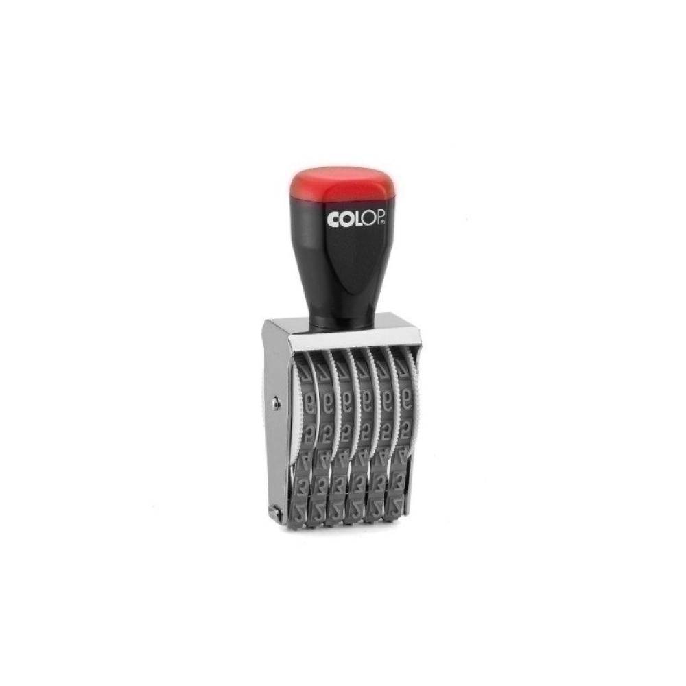Colop - NUMERADOR MANUAL COLOP 07006(7mm/6bd)