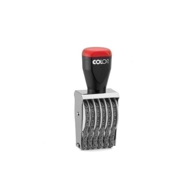 Colop - NUMERADOR MANUAL COLOP 07006(7mm/6bd)