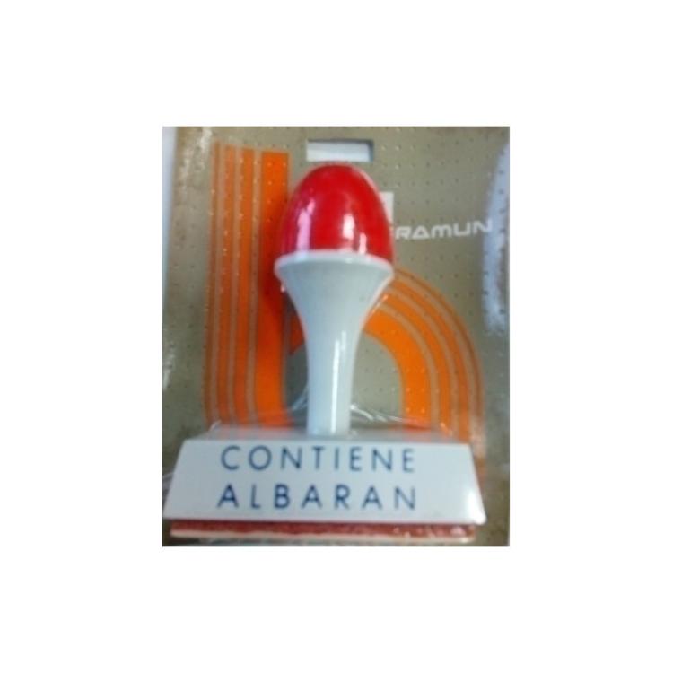 FRAMUN - SELLO MANUAL CONTIENE ALBARAN - Pack de 6 unidades