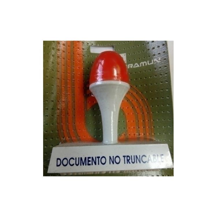 FRAMUN - SELLO MANUAL DOCUMENTO NO TRUNCABLE - Pack de 6 unidades