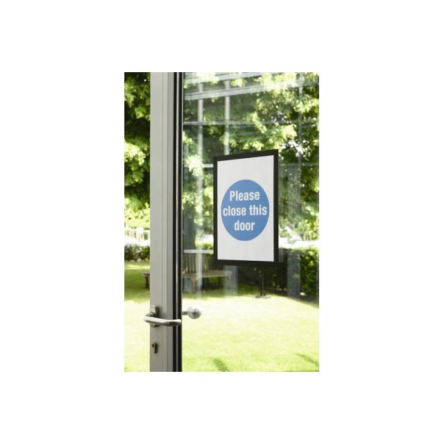 Durable - 4872-01 marco magnético A4 Negro